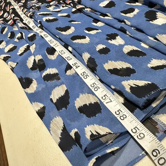 NIC + ZOE Blue Dahlia Maxi‎ Dress Womans Large - Picture 7 of 14